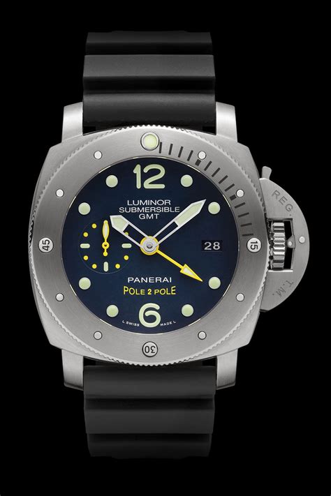 panerai luminor 1950 gmt 42mm|panerai luminor 1950 submersible.